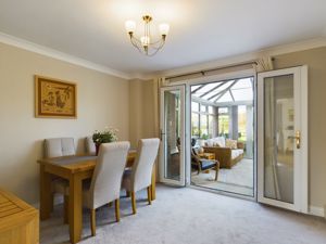 Dining room through to conservatory- click for photo gallery